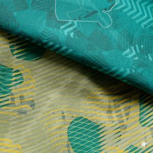 créations imprimées sur coton