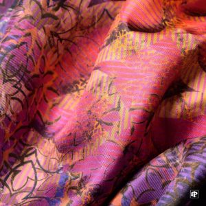 créations imprimées sur soie