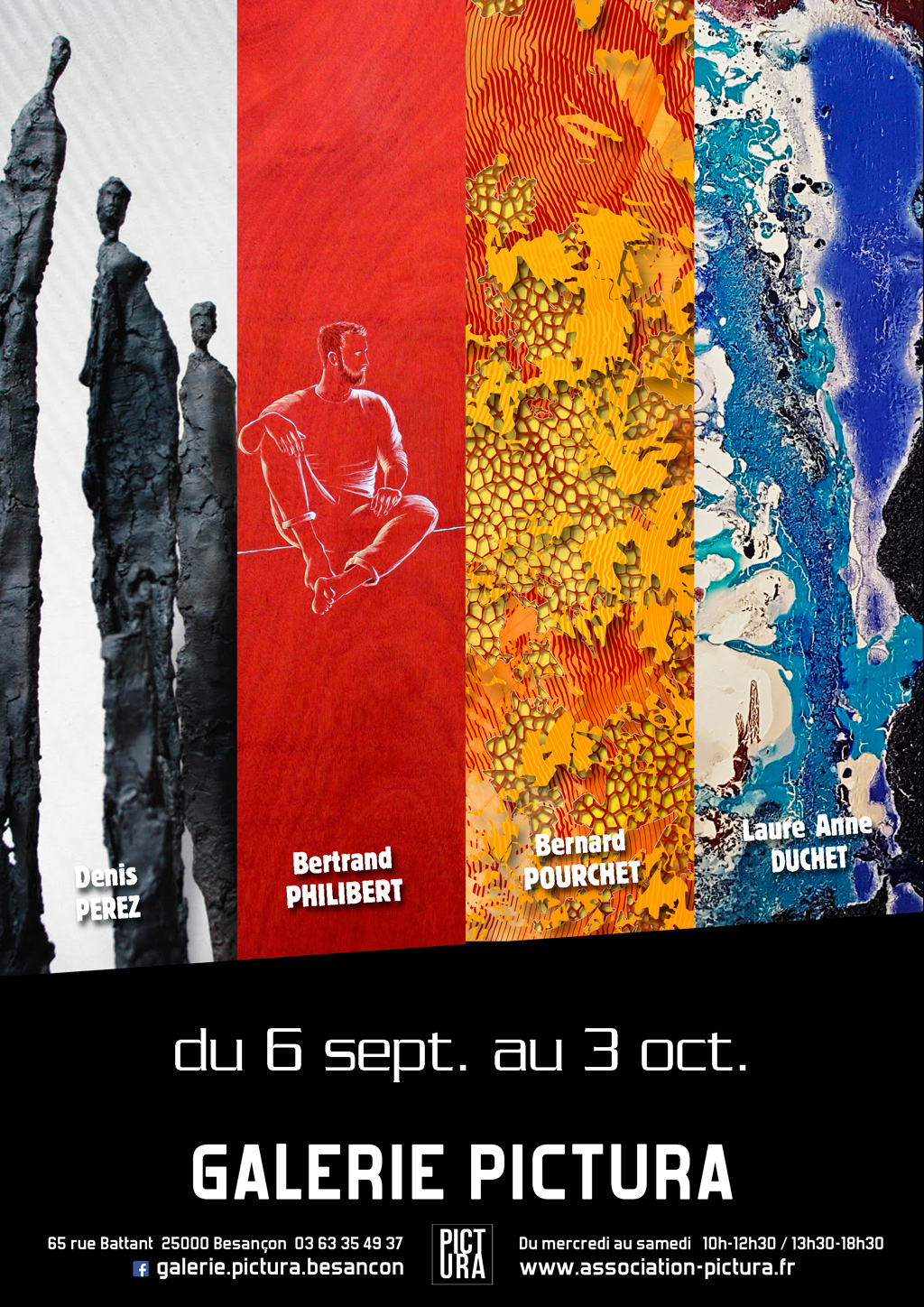 Exposition Galerie Pictura septembre 2019