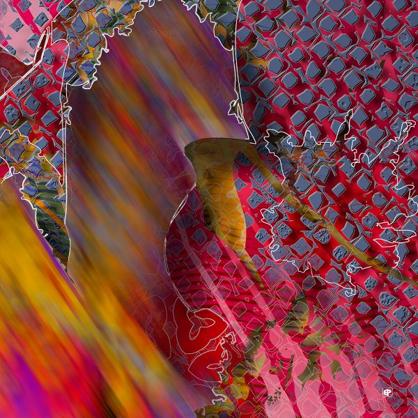 Détail digital art tableau