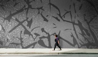 Art contemporain creation numérique originale - motifs panoramiques